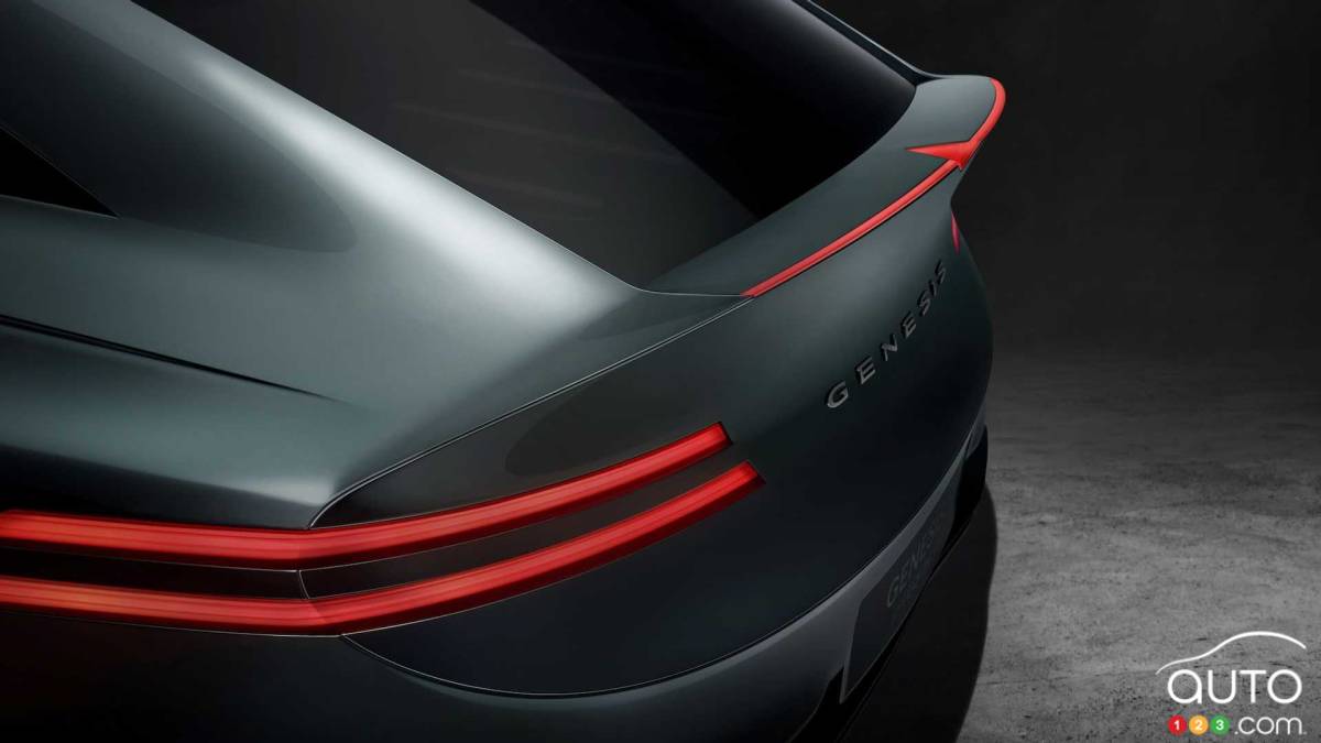 Genesis X Speedium Coupe, arrière